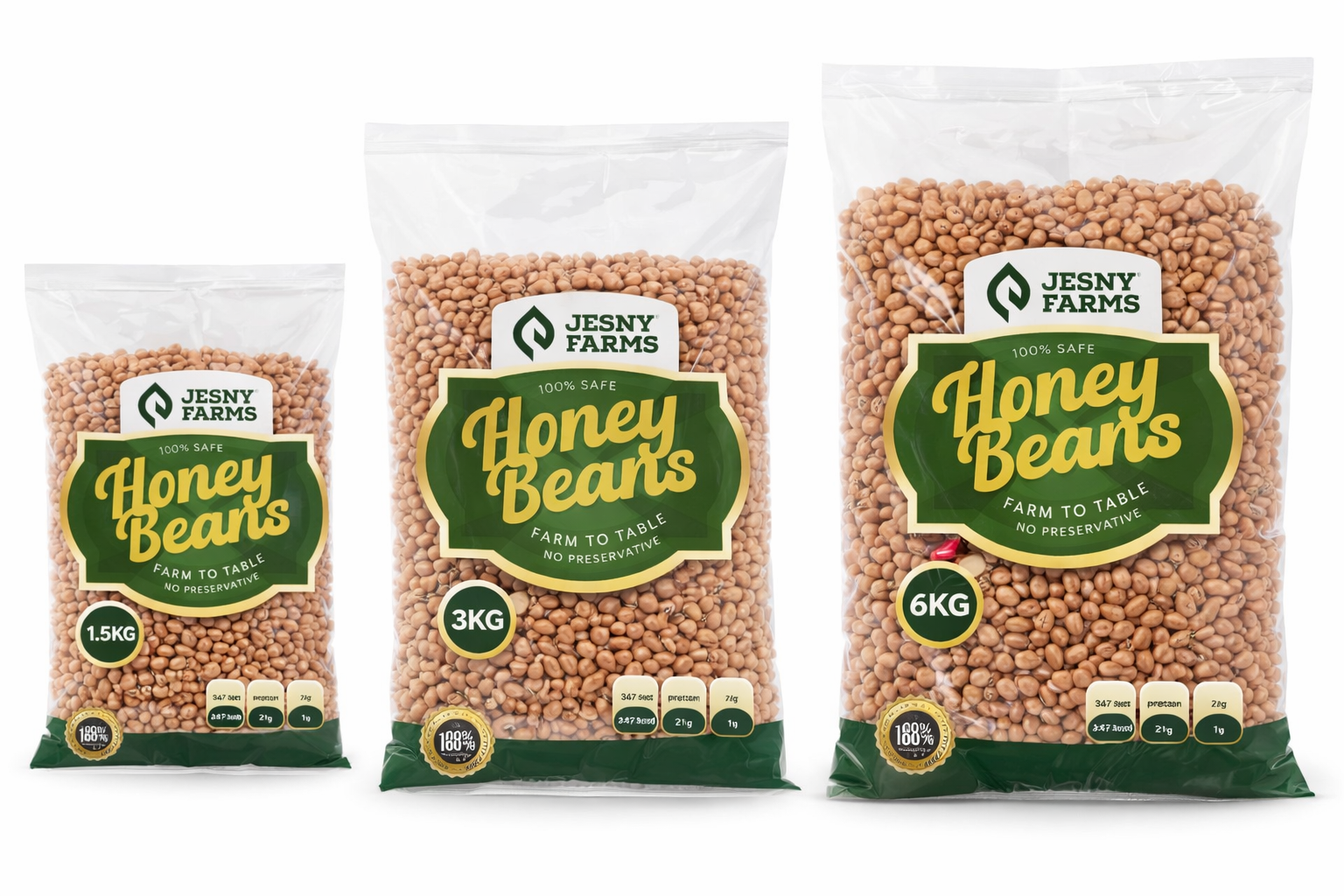 Jesny Farms Honey Beans
